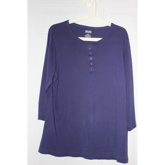 BUNDLE Duluth Trading Co Women's Henley Long Sleeve Shirts Sz Large Utility Work - Picture 7 of 12